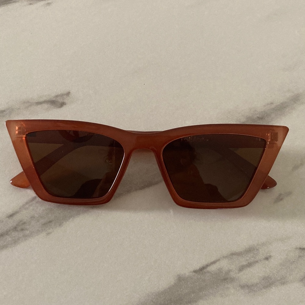 Women's Cat-Eye Sunglasses in Burnt Orange